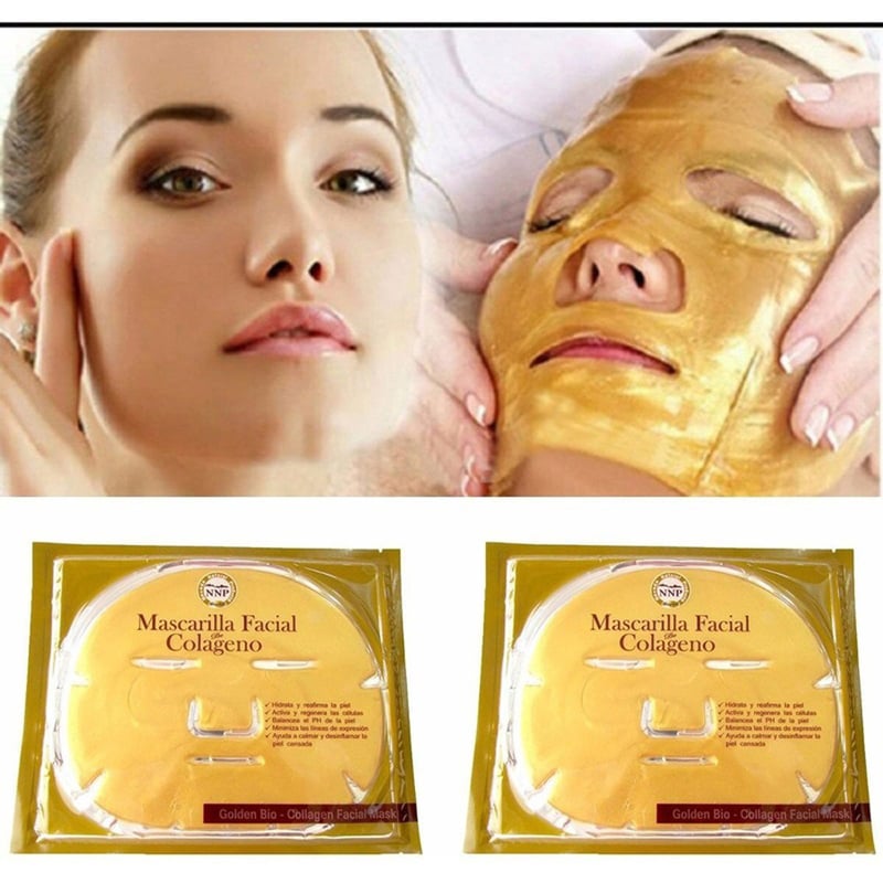 MASCARILLA GOLD - FACIAL DE COLAGENO